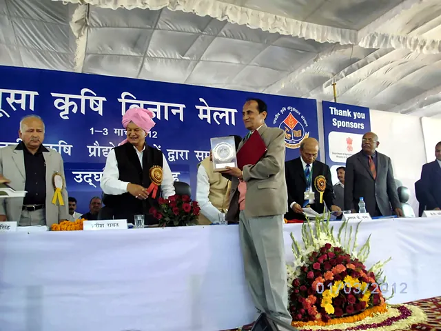 IARI Fellow Award at the Pusa Krishi Vigyan Mela, New Delhi, March 2012